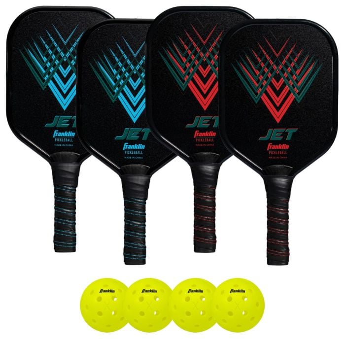 Aluminum Jet Pickleball Set - 4 Players