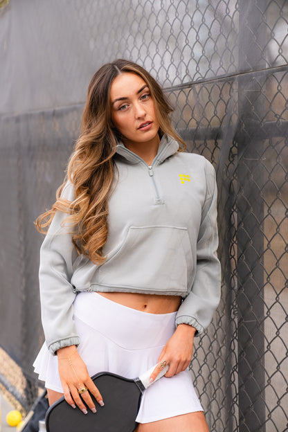 Women’s Cropped Half-Zip Pullover