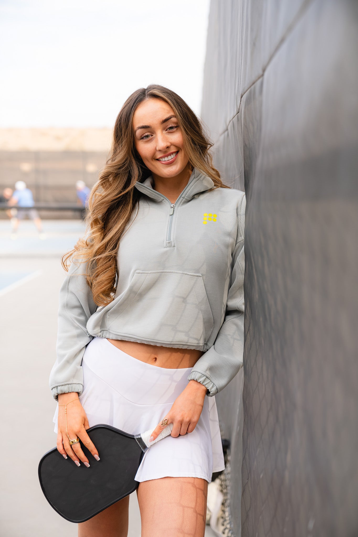 Women’s Cropped Half-Zip Pullover