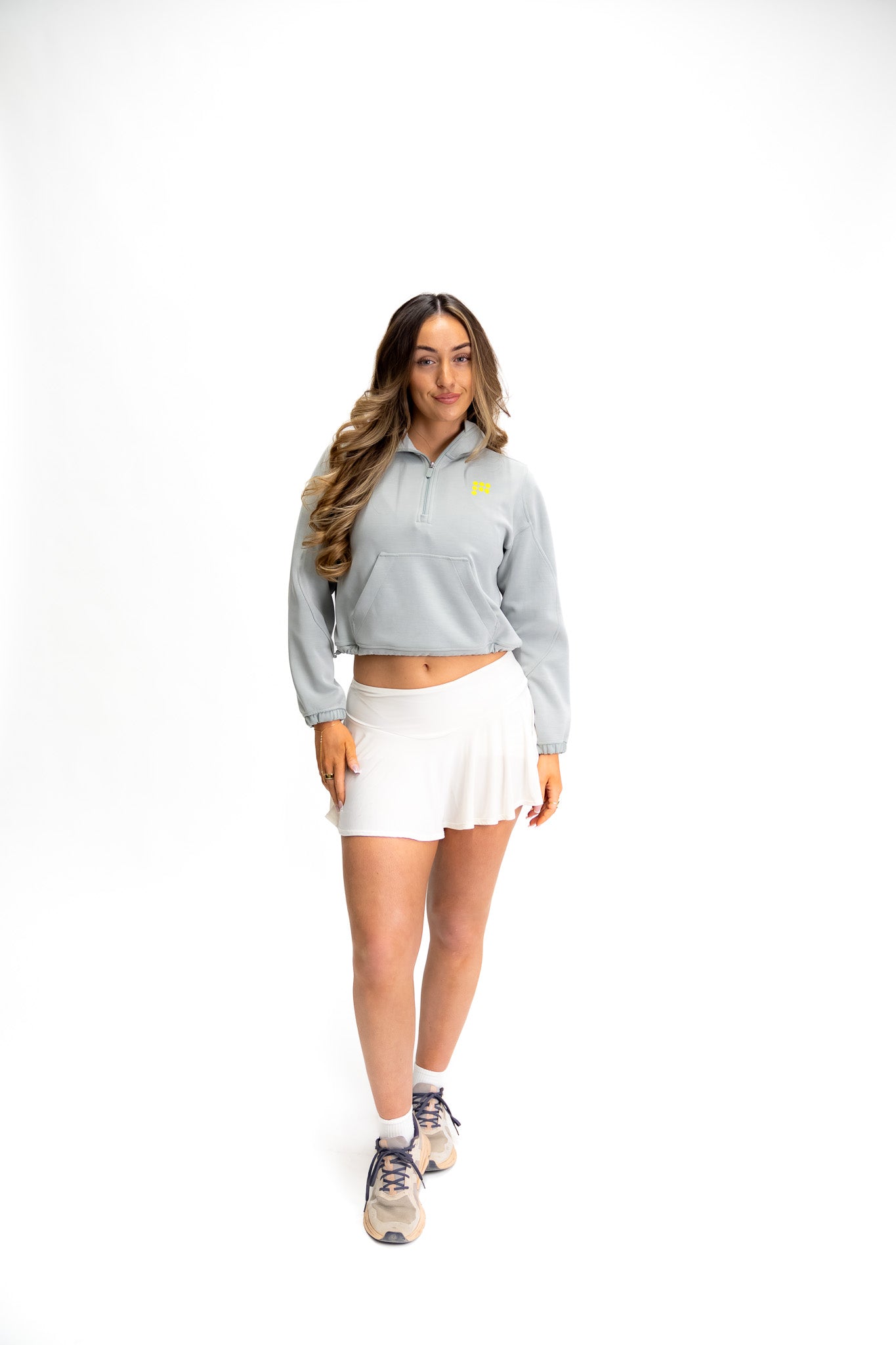 PURE Women’s Cropped Half-Zip Pullover