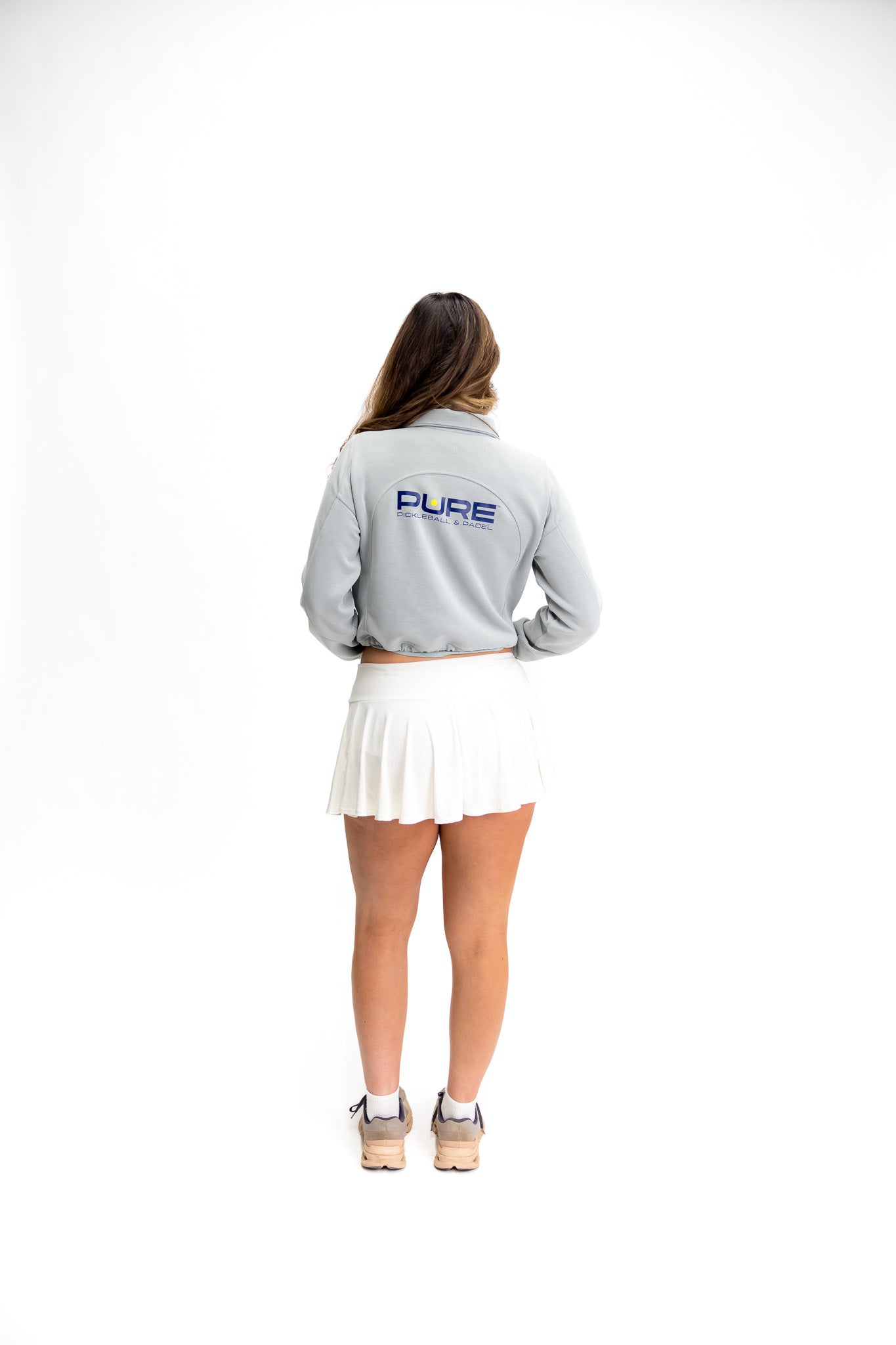 Women’s Cropped Half-Zip Pullover